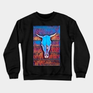 Cow skull Crewneck Sweatshirt